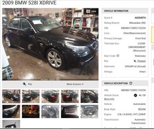 Used Wheel Fits 2009 Bmw 528i 17x8 Alloy 10 Spoke Xi Awd 43mm Offset Wo Hole I Used Wheel Fits 2009 Bmw 528i 17x8 Alloy 10 Spoke Xi Awd 43mm Offset Wo Hole I