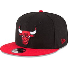 New Era Chicago Bulls Two-Tone NBA Hat Black Size OSFA Men's Licensed