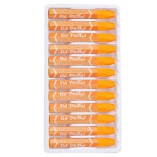 Yellow Orange Oil Pastels, 36Pcs, Soft Oil Crayons Creamy Pastels Stick Art