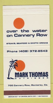 Matchbox - Mark Thomas Outrigger Monterey CA