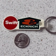 Swift Eckrich Meat Foods Vintage Keychain Key Ring #51271
