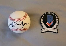 Jeff Bridges signed official MLB baseball Beckett BAS COA #BS31494 Big Lebowski 