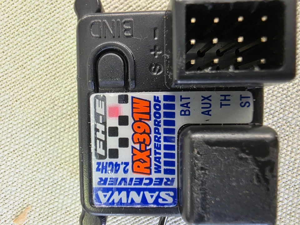 Sanwa MX-6 DRY 3-CH Fernsteuerung 2,4GHz+RX-391W Empfänger Wasserdicht/NEUWERTIG - Bild 3 von 4