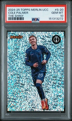 Cole Palmer #S-20 2024 Topps Merlin UEFA The Shiny card