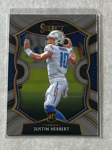 2020 Select Justin Herbert Concourse Level Rookie RC #44 Los Angeles Chargers