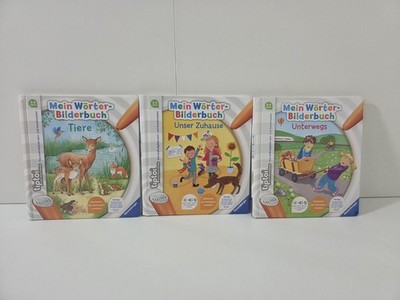 3 x Ravensburger Tiptoi  Bücher Wörter - Bilderbuch als Set Sammlung