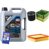 Mann Inspektionspaket Liqui Moly 5L 5W-30 FüR Hyundai Sonata V 2.4 2.0 Vvt-I