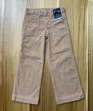 Art Class Kids Girls Wide Leg Brown Corduroy Pants With Pockets