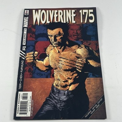 Marvel Wolverine #175 Comic Book 2002 X-Men Series Logan Files Story Issue
