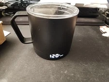 BUUO Temperature-Controlled Self-Heating Smart Coffee Tea Mug Black 14.5 Oz