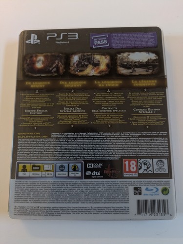 Sony PlayStation 3 Super Slim 500GB White Console God Of War ascension Bundle - Imagen 12 de 15