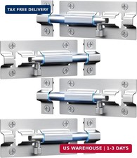 4 Pack Sliding Door Lock, 3 Inch Barrel Bolt Latch, with 12 Screws Sliding Door