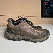 Oboz Waterproof Hiking Shoes Brown Trail Outdoor Low Cut Men  s 10.5