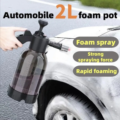 #ad 2L Car Cleaning Wash Foam Lance Cannon Hand Pump Foam Sprayer Gun Soap Bottle** $16.50