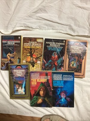Lot of 7 Marion Zimmer Bradley Darkover  Novels Daw & Ace Paperback Vintage