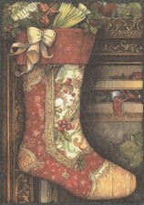 Junk Journal Art Cards, Vintage Traditional Christmas 10pcs, 4" x 6"