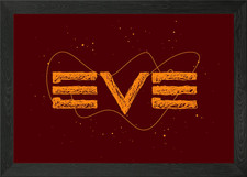 Eve is Book Genesis Hebrew Framed Wall Art Poster Canvas Print Picture