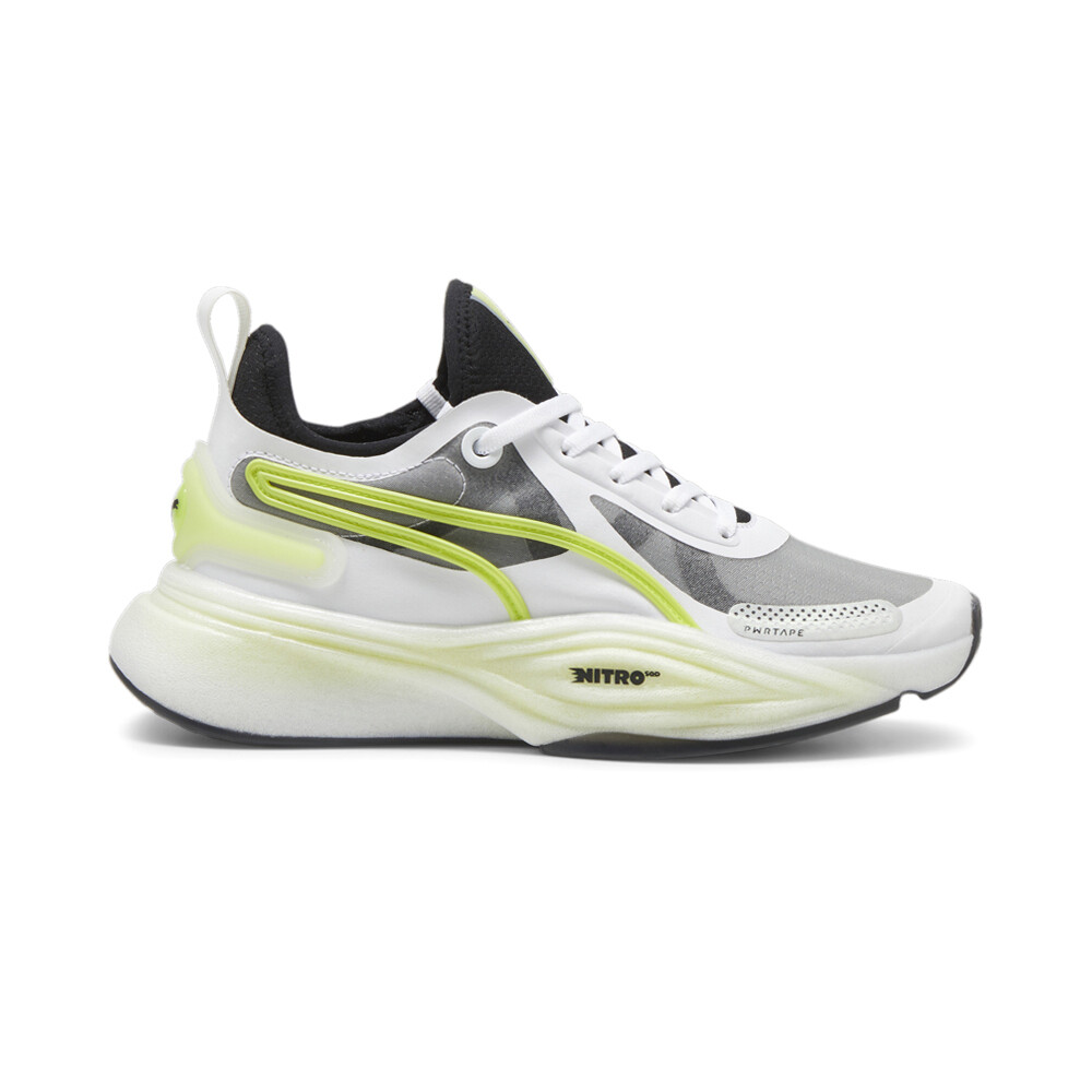 Женские кроссовки Puma Pwr Nitro Squared Training, серые, белые кроссовки, спортивная обувь 3786