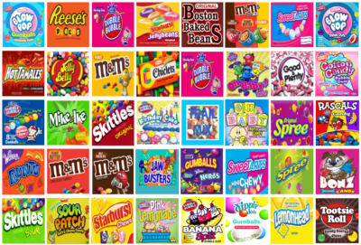 #ad Candy Vending Machine Label Sticker Decal NON Nutrish 2.5quot; $1.39