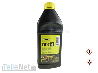 1x Textar Bremsflüssigkeit DOT4 1 Liter Brake Fluid (14,90 EUR/l)