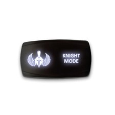 KNIGHT MODE - Horizontal LED Rocker Switch 5 Pin Dual Light 20A 12V ON / OFF
