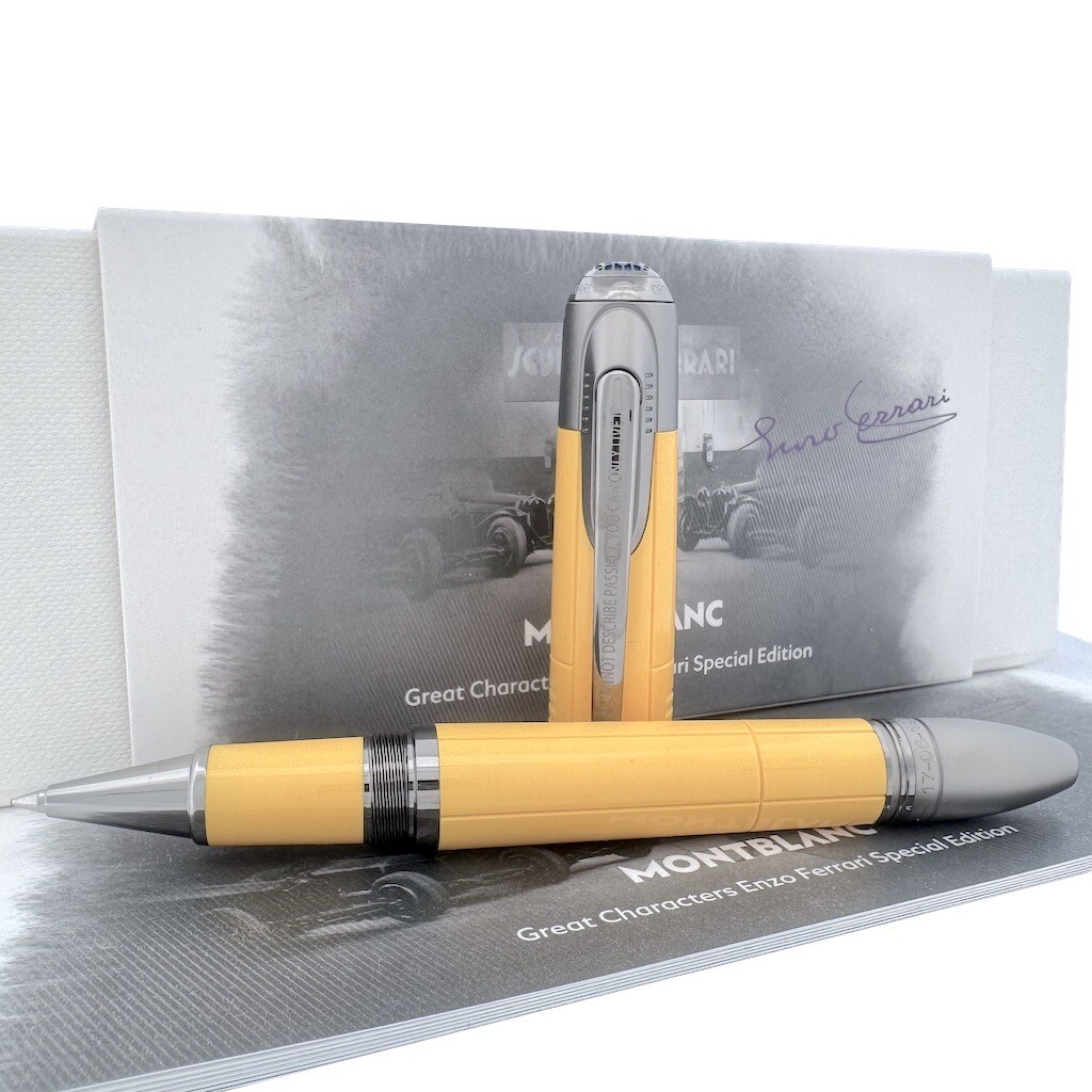 MONTBLANC - Great Characters - E. Ferrari Giallo Modena ROLLERBALL