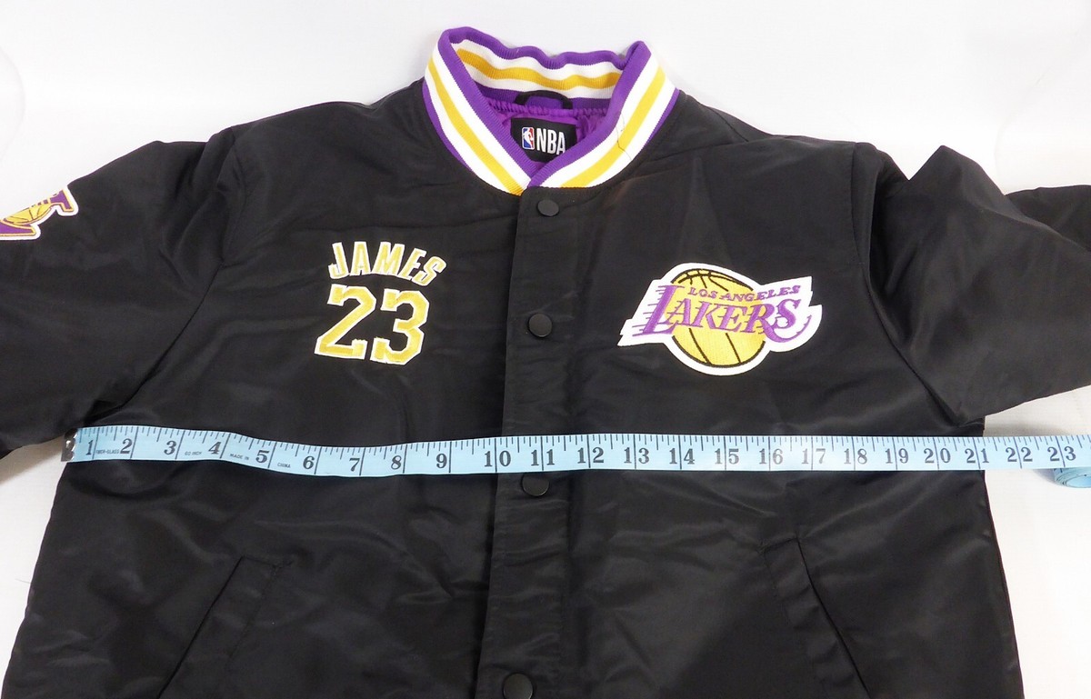 ※専用です※Primark NBA Lakers スタジャン アウター 8-9Y Mens Primark NBA LA Lakers Bomber Varsity Jacket Black James #6