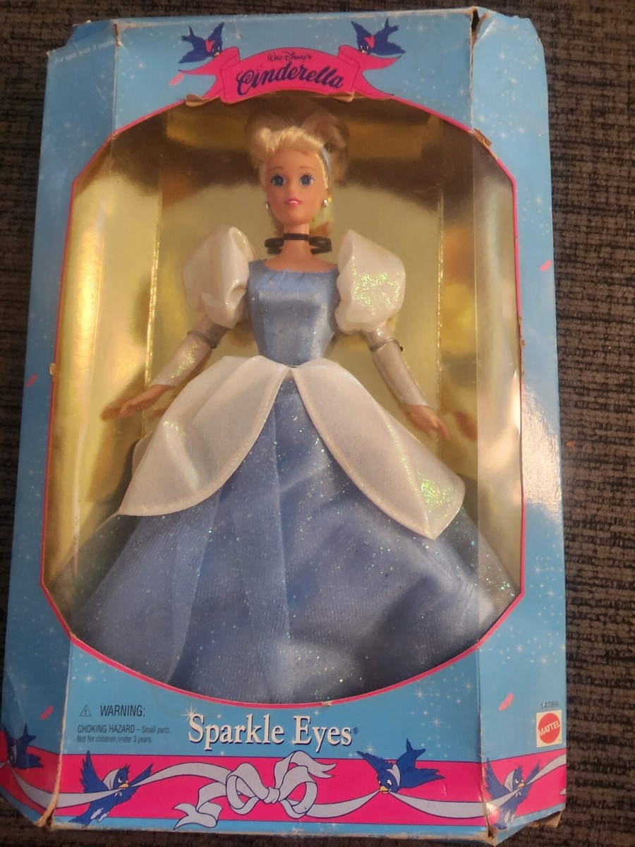 Sparkle Eyes Walt Disney Cinderella Barbie Cinderella Barbie Doll