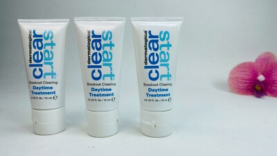 Dermalogica Clear Start Daytime Treatment 15ml / 0.5oz  3 tubes Brand New