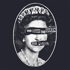 SEX PISTOLS God Save The Queen BANNER HUGE 4X4 Ft Fabric Poster Tapestry NEW