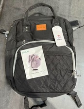 ISMGN Large Diaper Bag Backpack with Changing Station