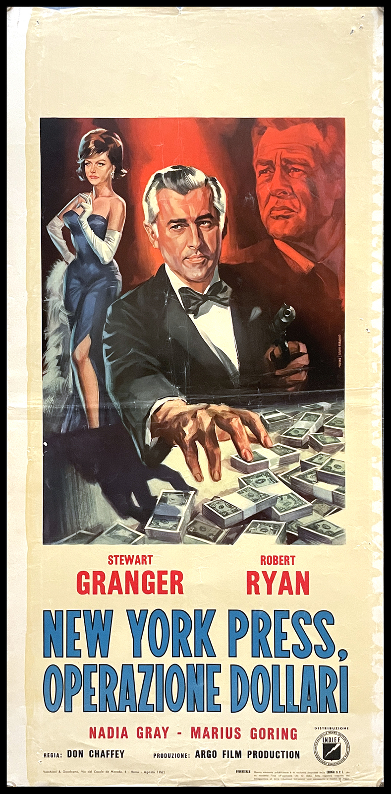 Locandina di NEW YORK PRESS OPERAZIONE DOLLARI (1964)