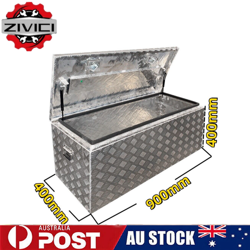 900x400x400mm Rectangular Aluminium Top Ute Storage Truck Ute Trailer ...