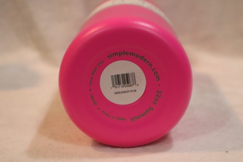 Botella de agua Summit Simple Modern rosa 32 oz - Imagen 4 de 5
