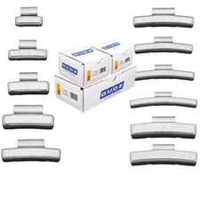 GUDE Tire Wheel Balancing Weights FN Type Coated Steel Clip On 25 pc (10-60 g.)