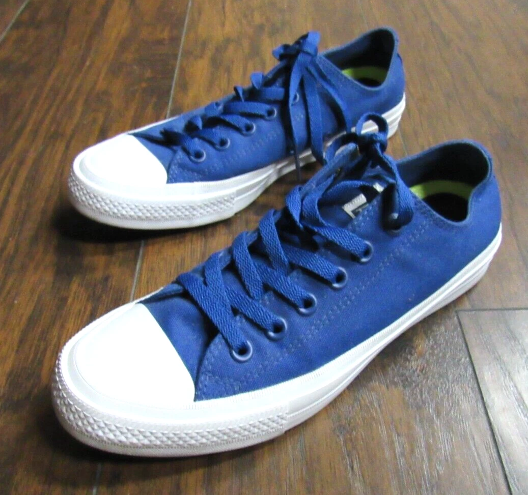 misundelse Grønne bønner Jeg spiser morgenmad Converse Chuck Taylor All Star 2 OX Sodalite Blue Size Mens 6.5 / Womens  8.5 | eBay