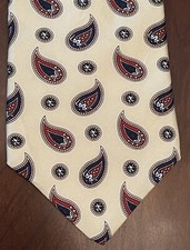 Vintage Tommy Hilfiger 100 Italian Silk Men  s Neck Tie Made In USA