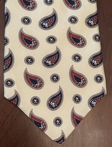 Vintage Tommy Hilfiger 100% Italian Silk Men’s Neck Tie Made In USA