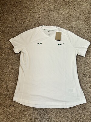 Nike Rafa Mens XLarge Shirt Dri-FIT ADV Short-Sleeve Tennis Top
