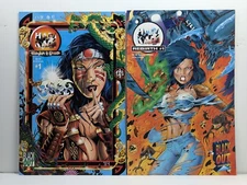 Hari Kari: Her Art is Death #1 and Hari Kari Rebirth #1 Black Out Comics 1996