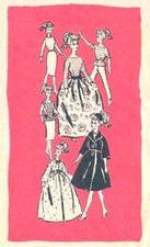 6-Pattern Pack For 11 1/2" Fashion Dolls Patterns  Bonus   4