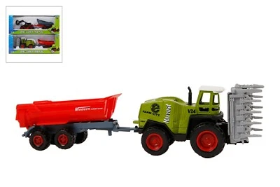 VAN MANEN Feldhäcksler mit Anhänger, Teleskoplader mit Anhänger, 2er Set, Maishäcksler Neu