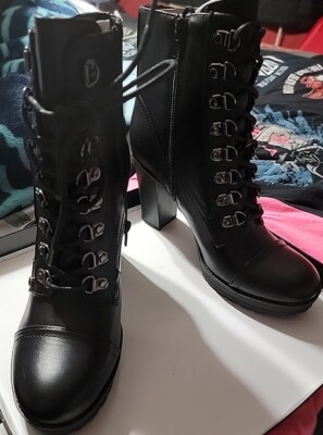 G By Guess gg Gimmy Black Boots 9M | eBay display picture 1