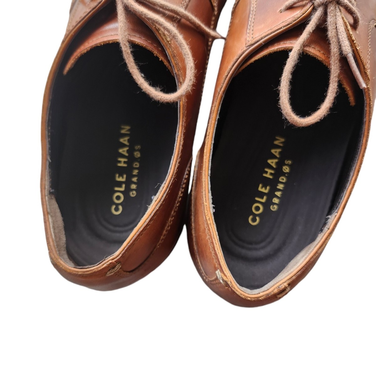 COLE HAAN GRAND. OS JAY MENS 10 M LEATHER GRAND CAP OXFORD  display picture 1