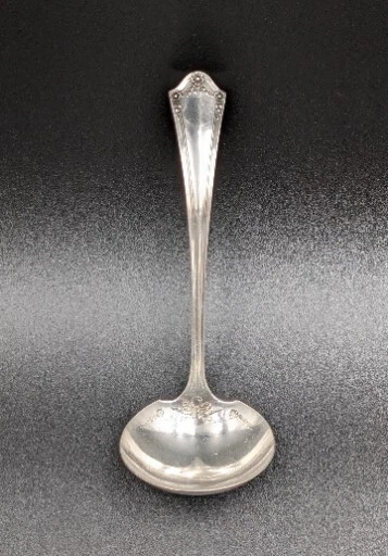 Antique Oneida Community Silver-Plate PRIMROSE 1917 Gravy Ladle No Monogram