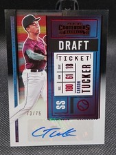 2020 Panini Contenders Draft Ticket Autograph #ed /75 - Carson Tucker #DPT2-CT