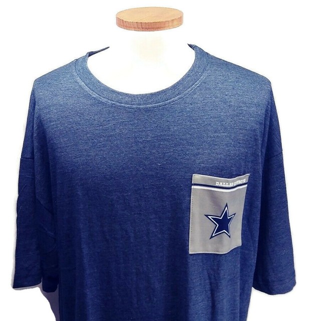 NFL Dallas Cowboys S/S Pocket Logo T-Shirt NWT Big Sizes 3XL, 4XL, 5XL, 6XL | eBay