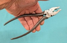 Pinza vintage PEXTO TOOLS # 87-8" modello bottoni recinzione linesman fine anni '50