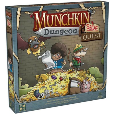 Munchkin Dungeon Side Quest Expansion Board Game