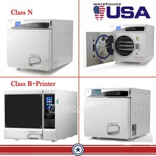22L Dental Autoclave Steam Sterilizer Medical Class B/N Sterilization+Drying